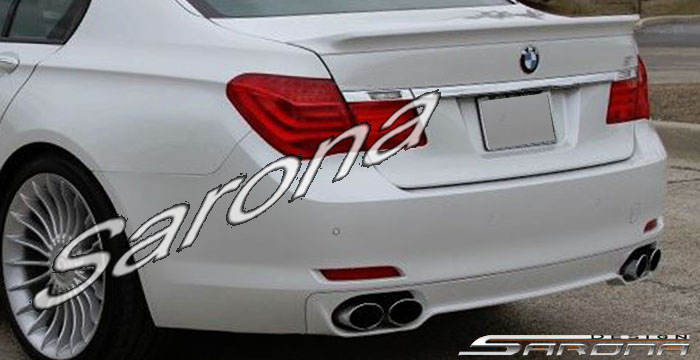 Custom BMW 7 Series  Sedan Rear Add-on Lip (2009 - 2015) - $490.00 (Part #BM-015-RA)
